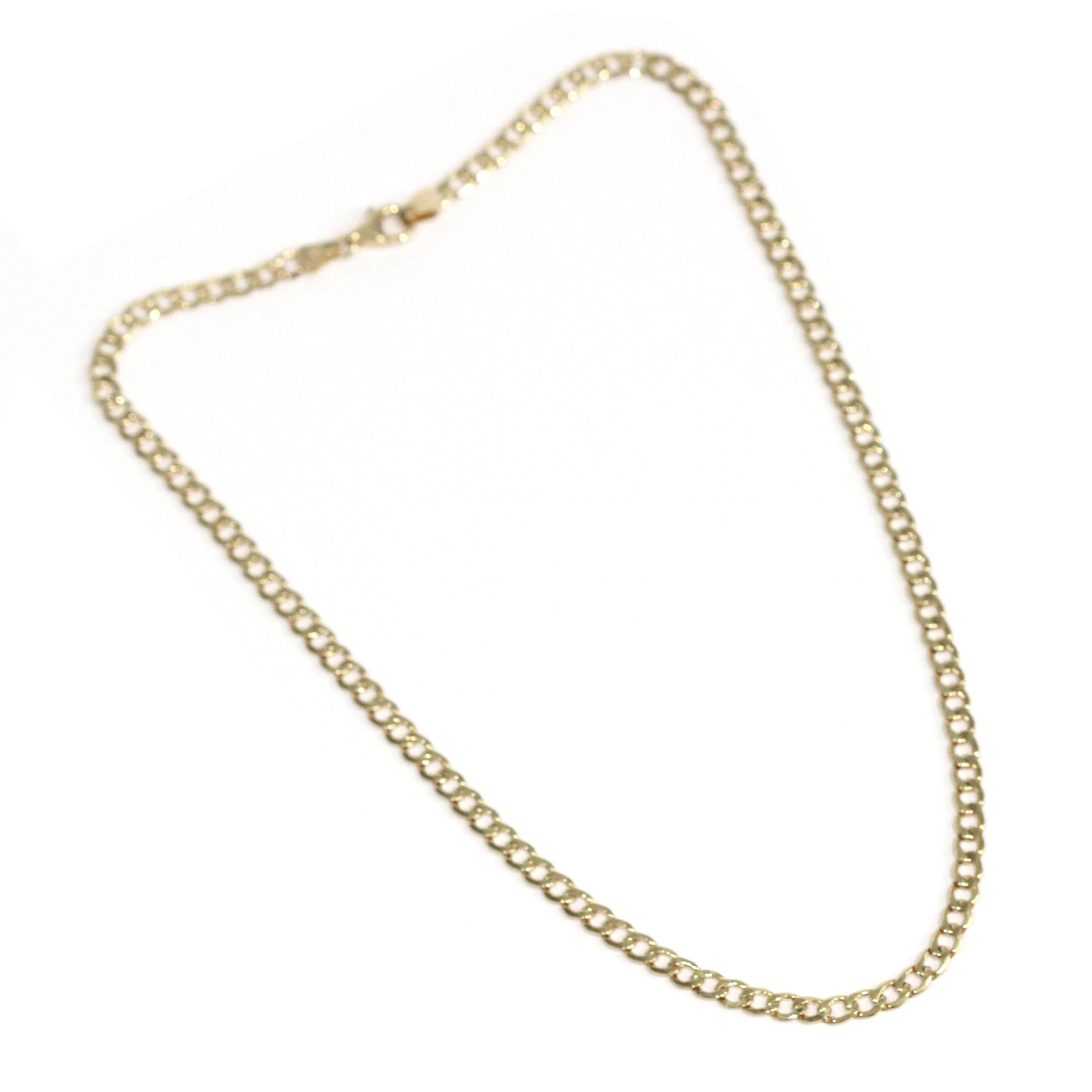 Lightweight Curb Chain Necklace
