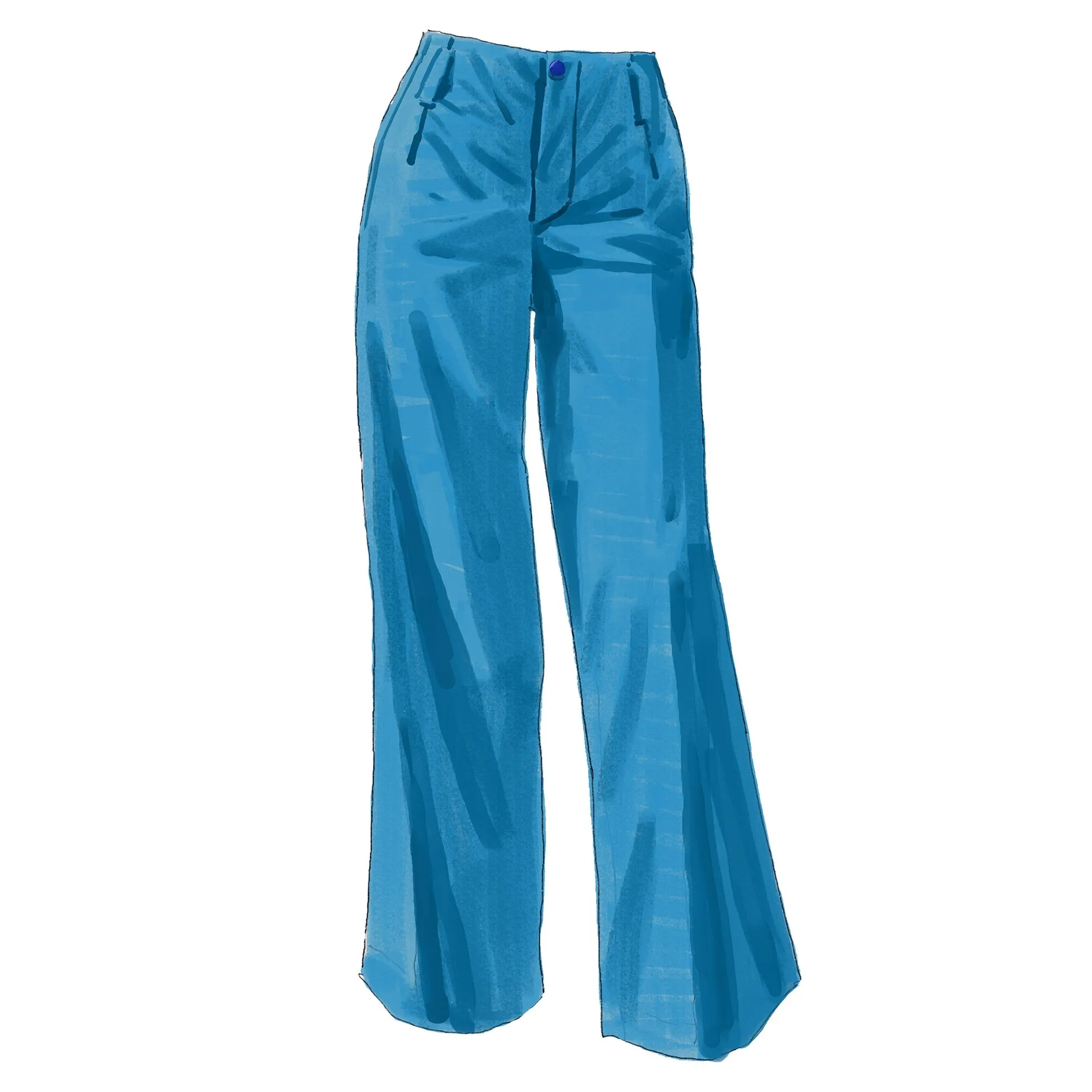 Lightweight Denim Wide Legs