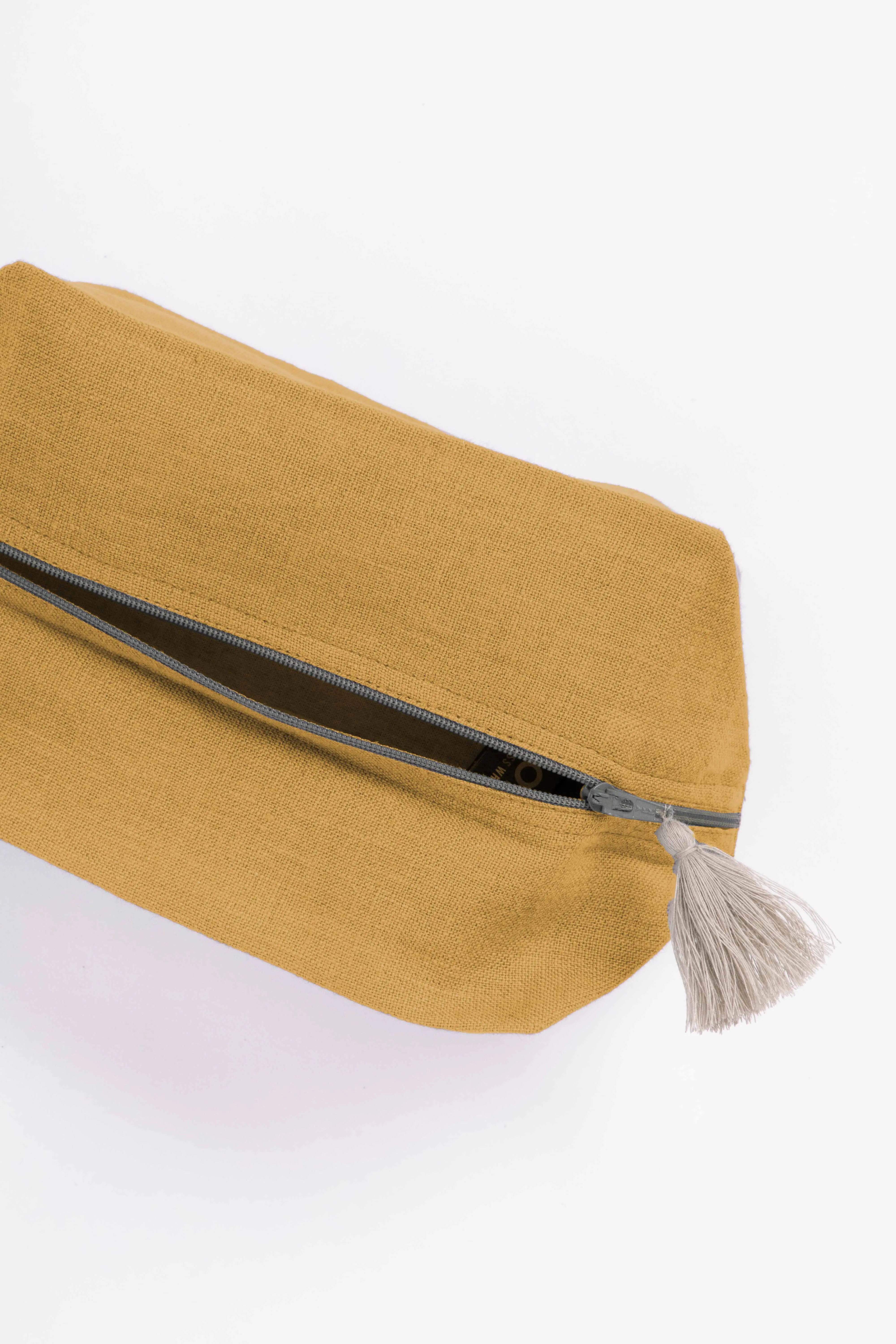 Linen Pouch-Angora White