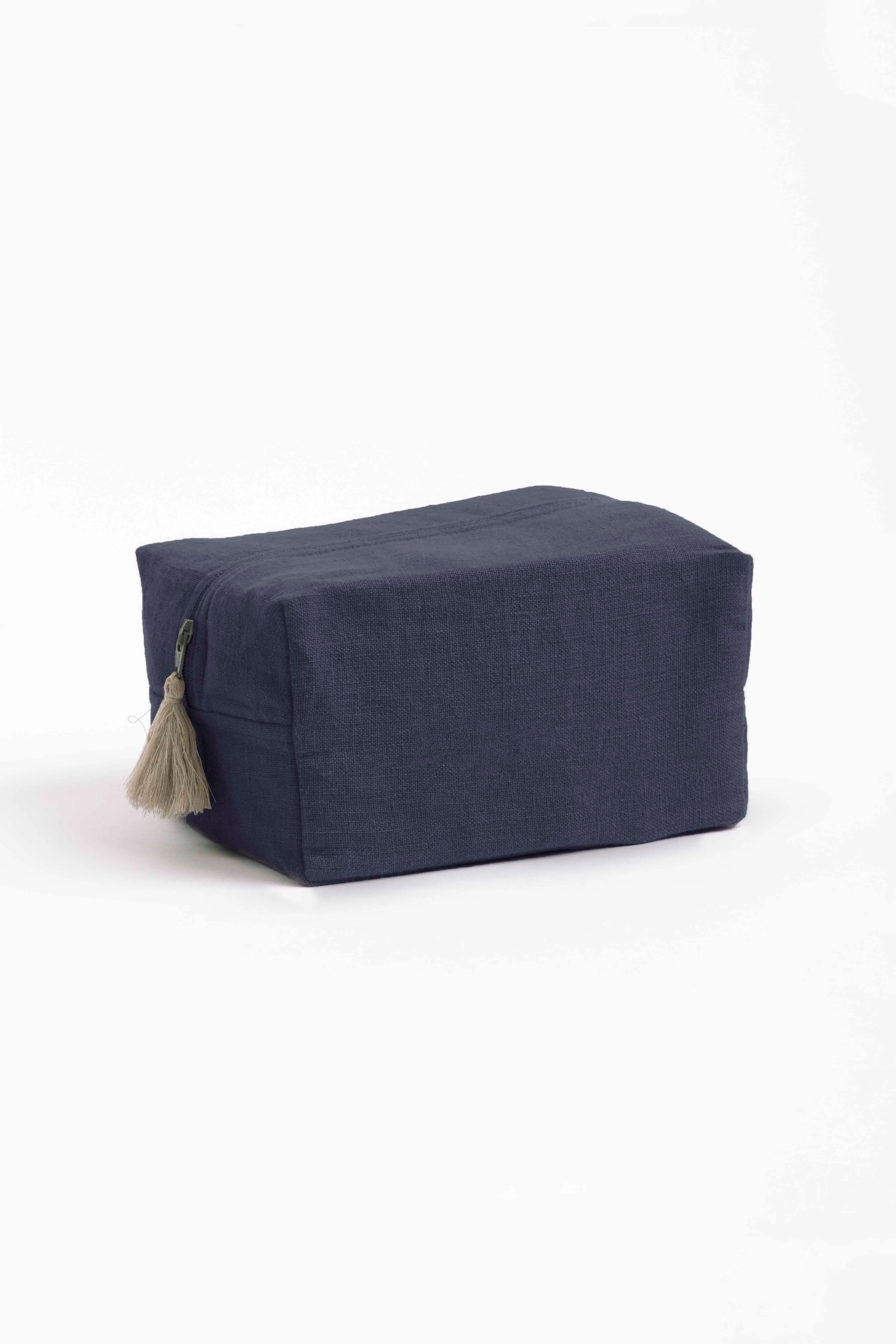 Linen Pouch-Angora White