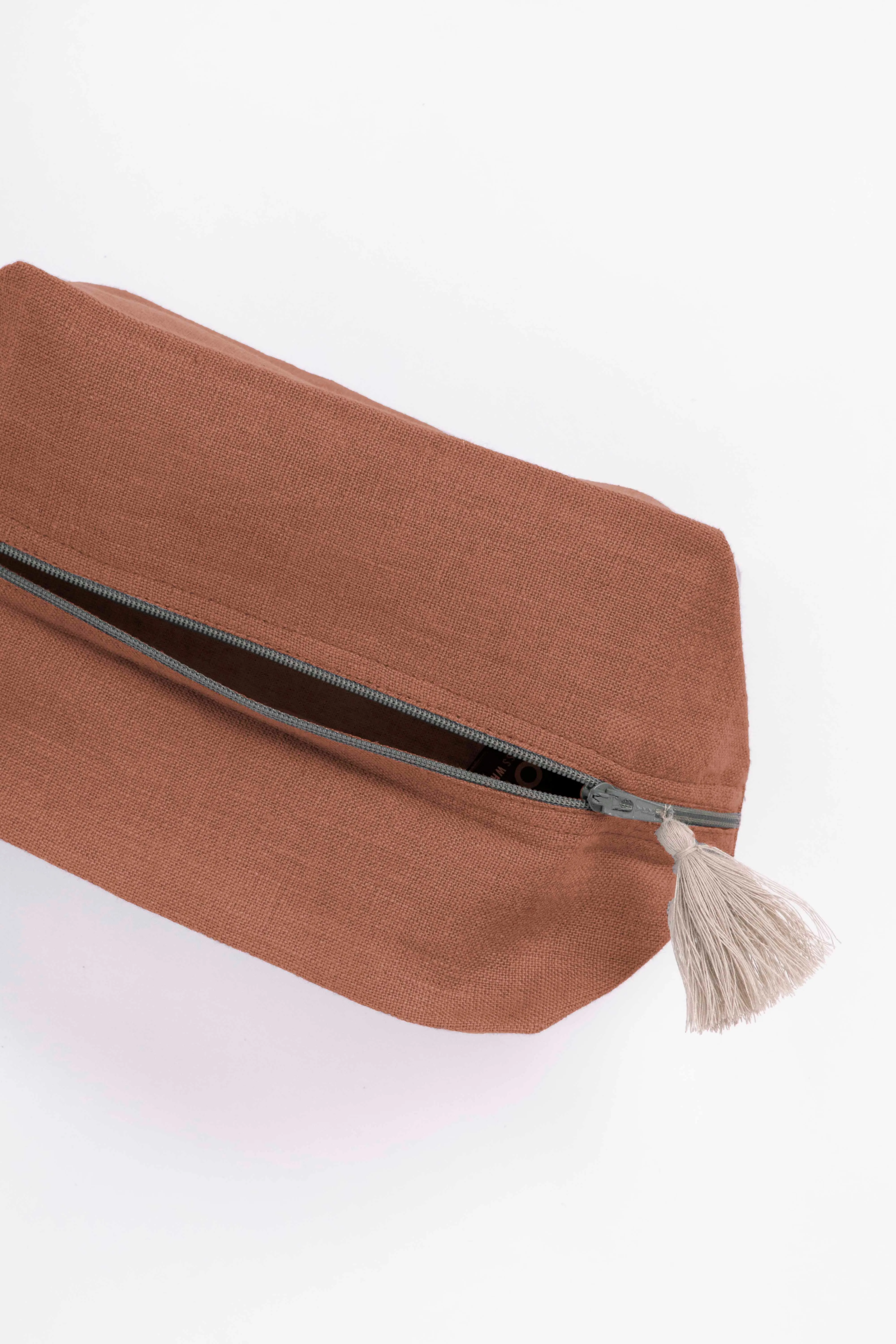 Linen Pouch-Cinnamon Brown