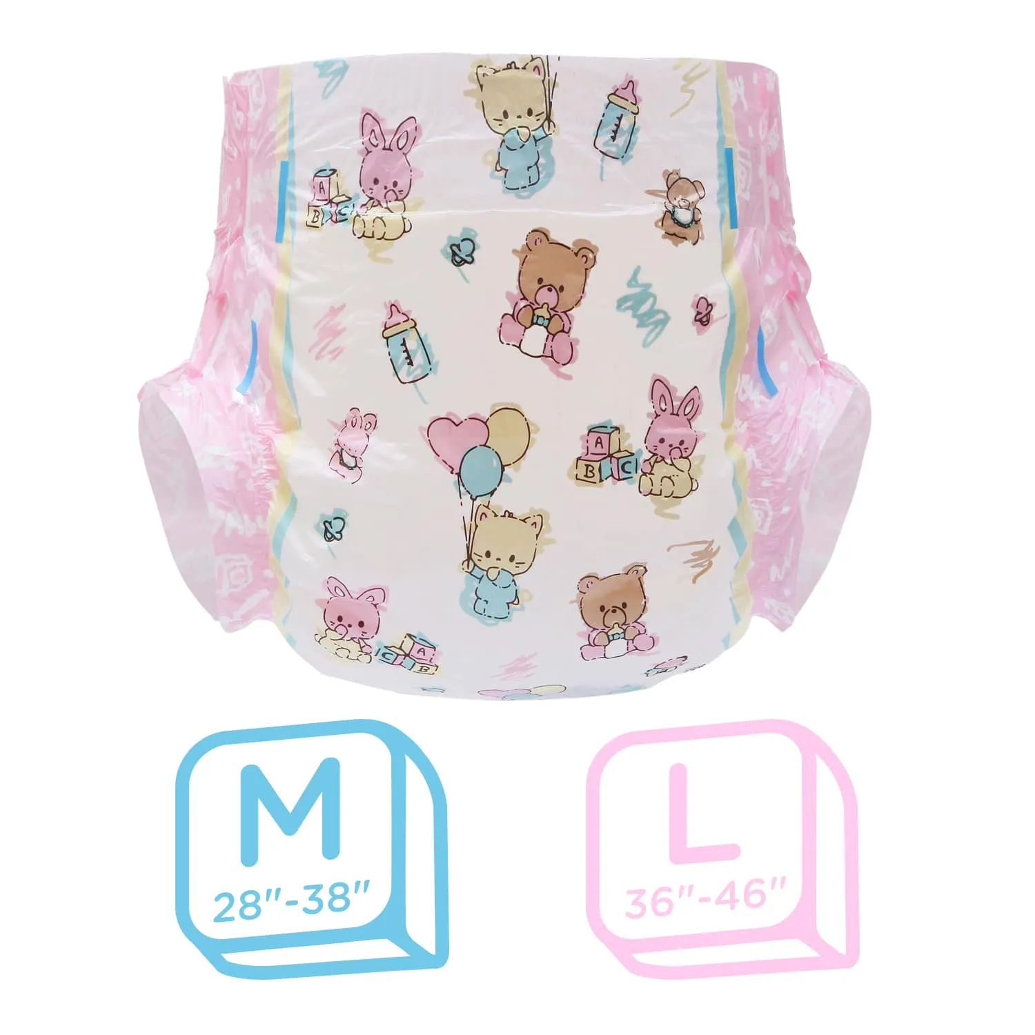 LittleForBig - Baby Cuties Adult Diapers