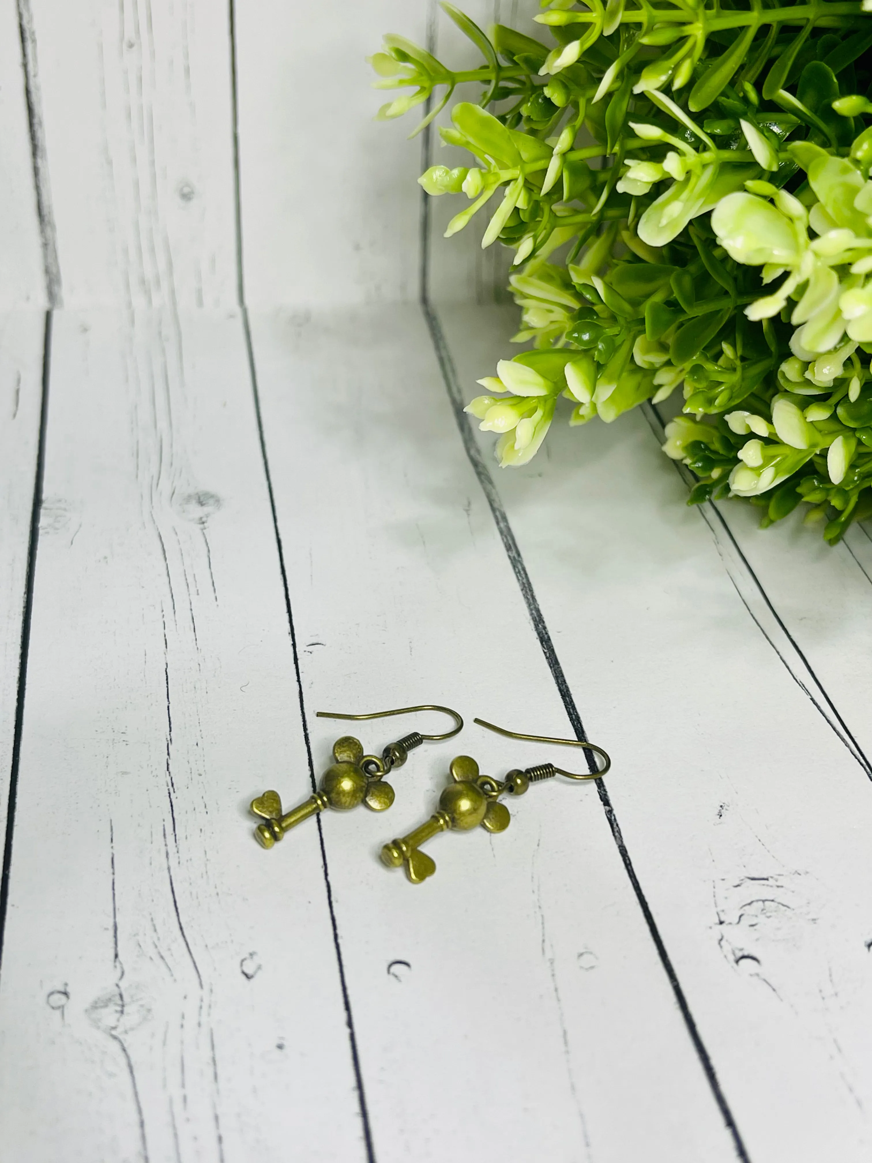 Lock N Key Mouse Earrings