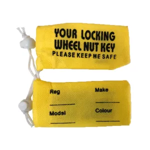 Locking Wheel Nut Bag