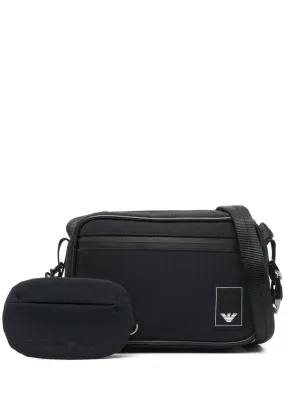 Logo nylon pouch