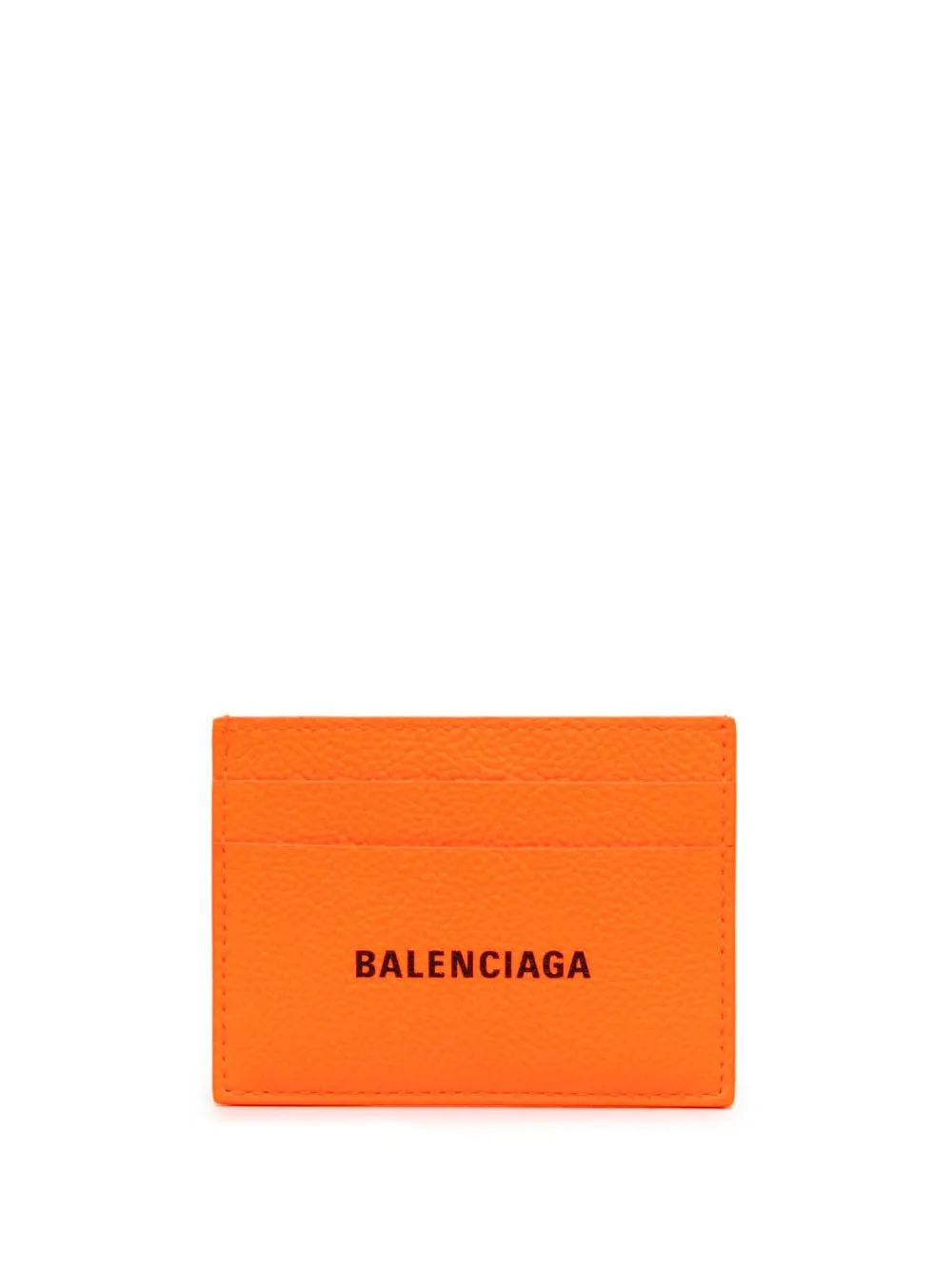 Logo-Print Leather Cardholder