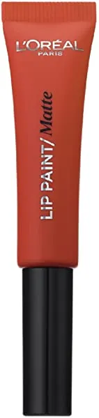 L'OREAL - Rouge à lèvres - LIP PAINT - Matte - 204 Red Actually (BL)