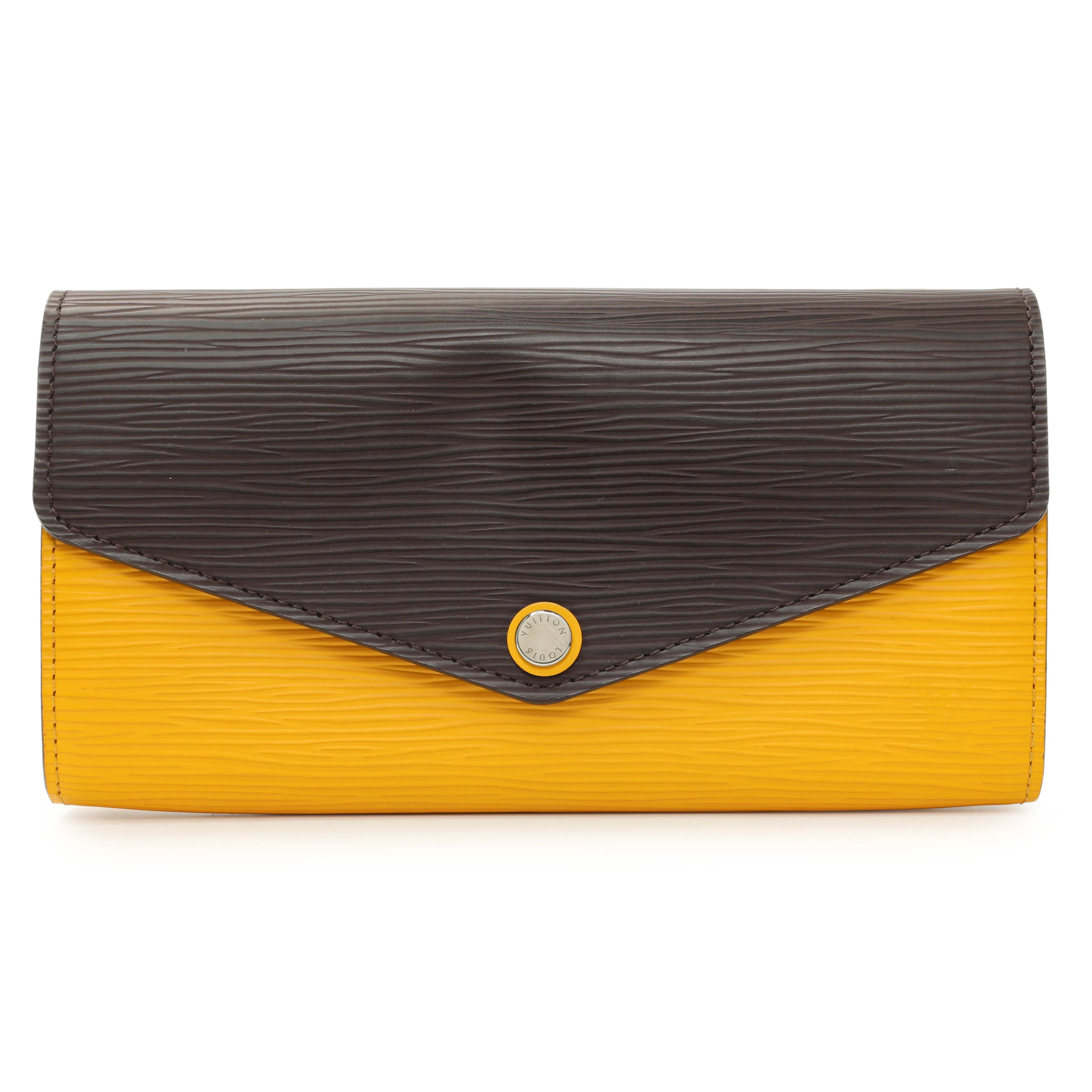 Louis Vuitton Citron Cassis Epi Sarah Wallet NM