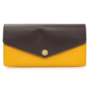 Louis Vuitton Citron Cassis Epi Sarah Wallet NM
