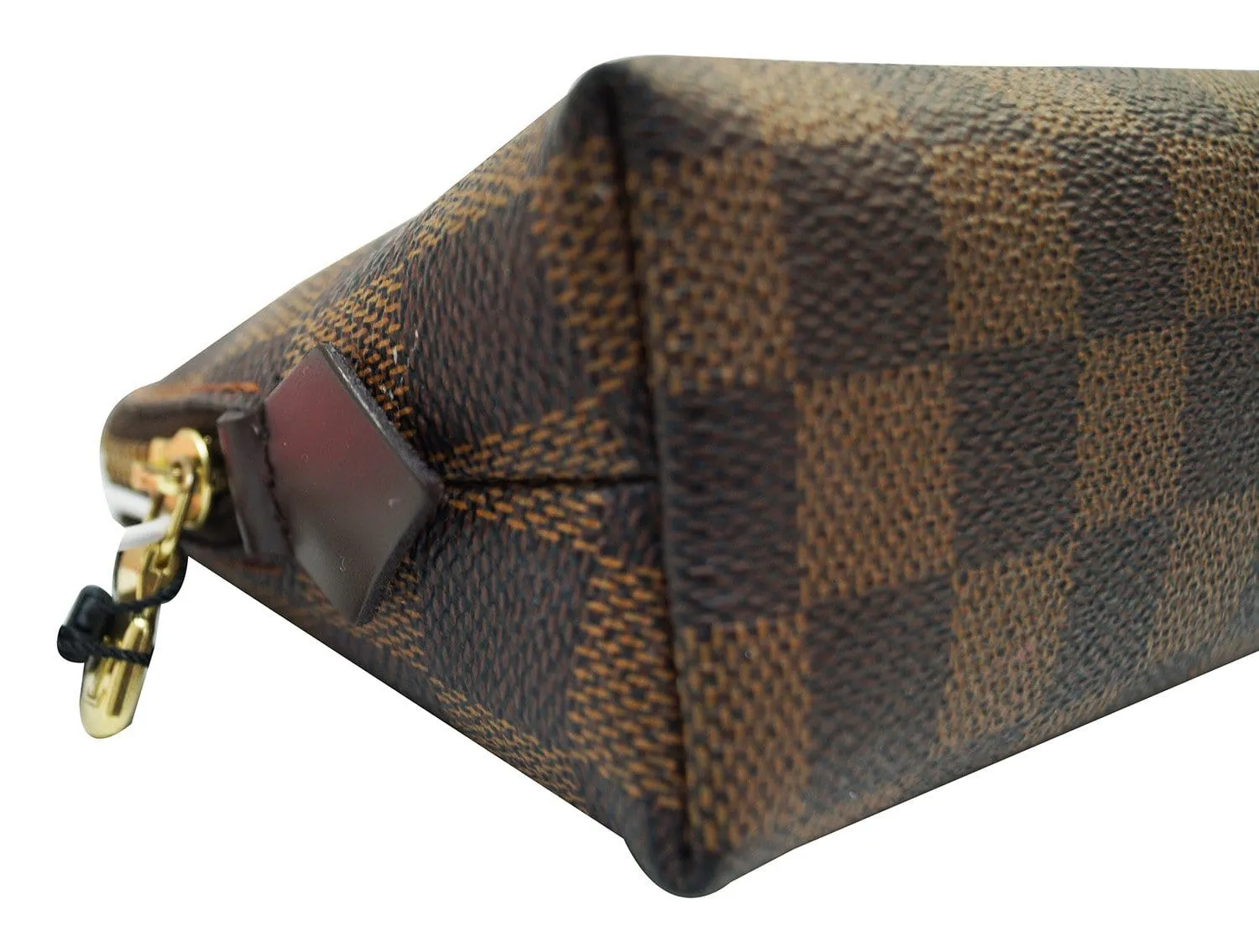 LOUIS VUITTON Damier Ebene Pochette Cosmetic Pouch