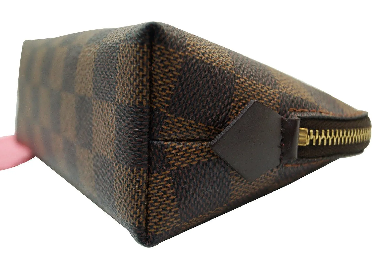 LOUIS VUITTON Damier Ebene Pochette Cosmetic Pouch