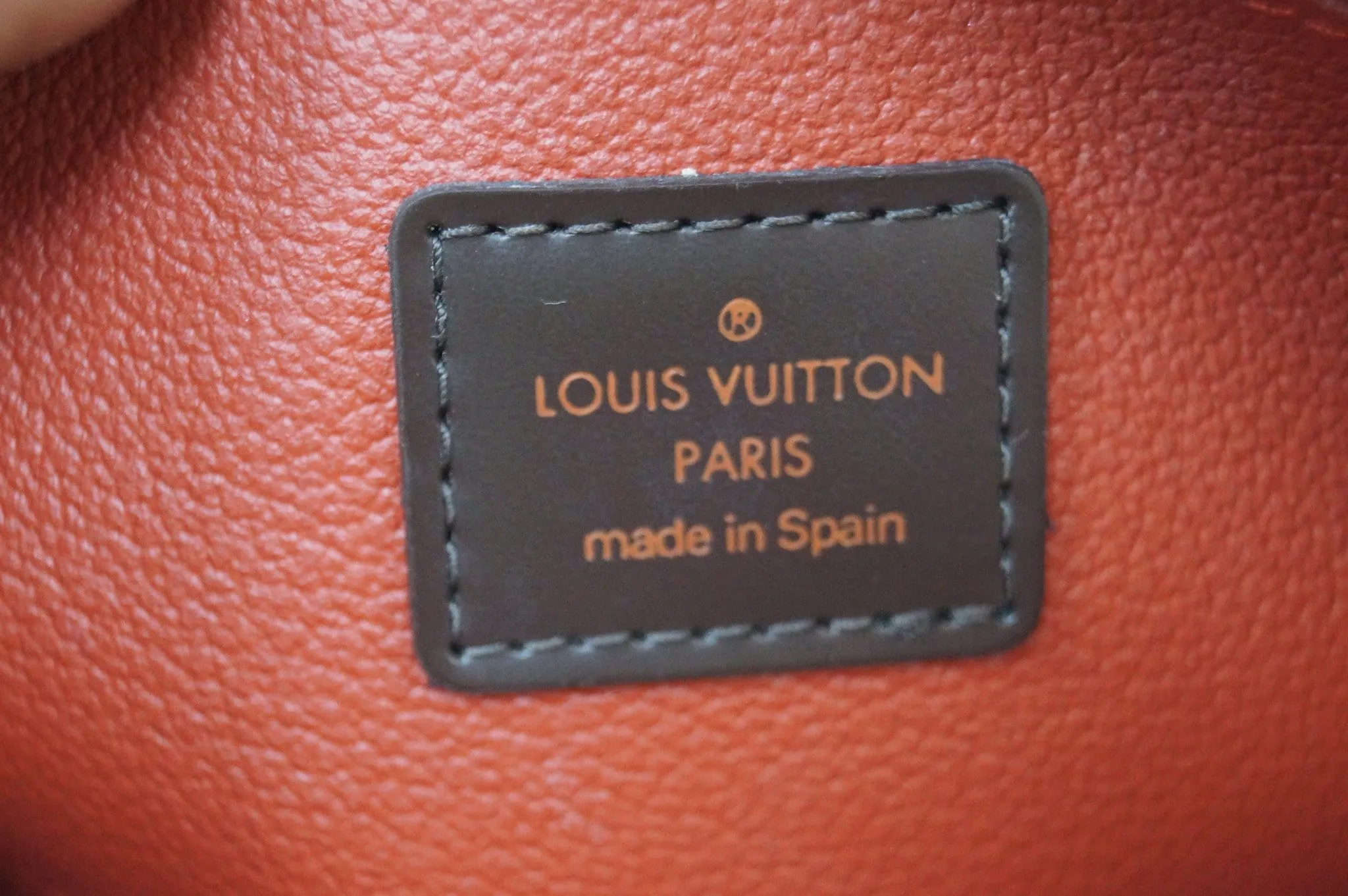 LOUIS VUITTON Damier Ebene Pochette Cosmetic Pouch
