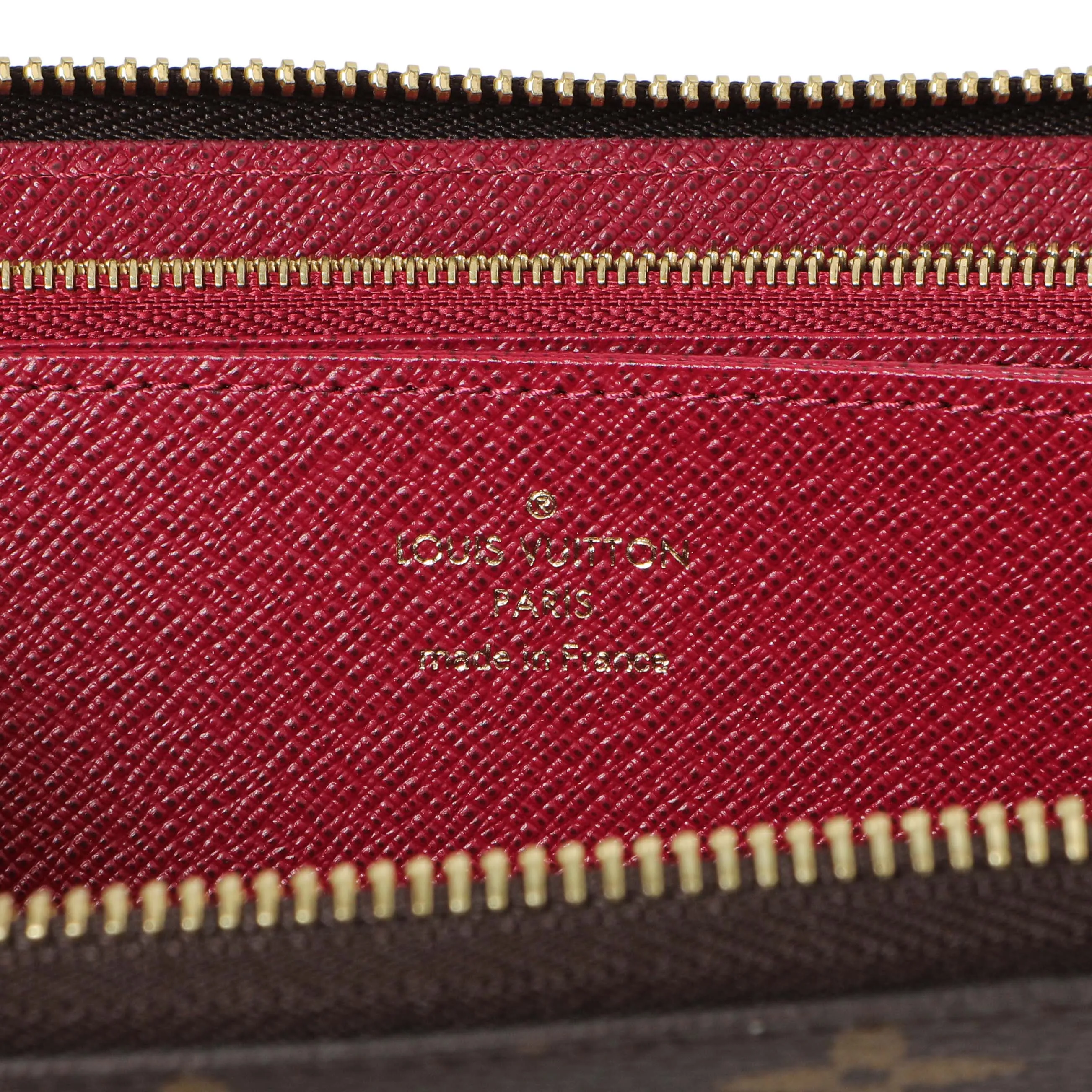 Louis Vuitton Monogram Fuchsia Zippy Wallet