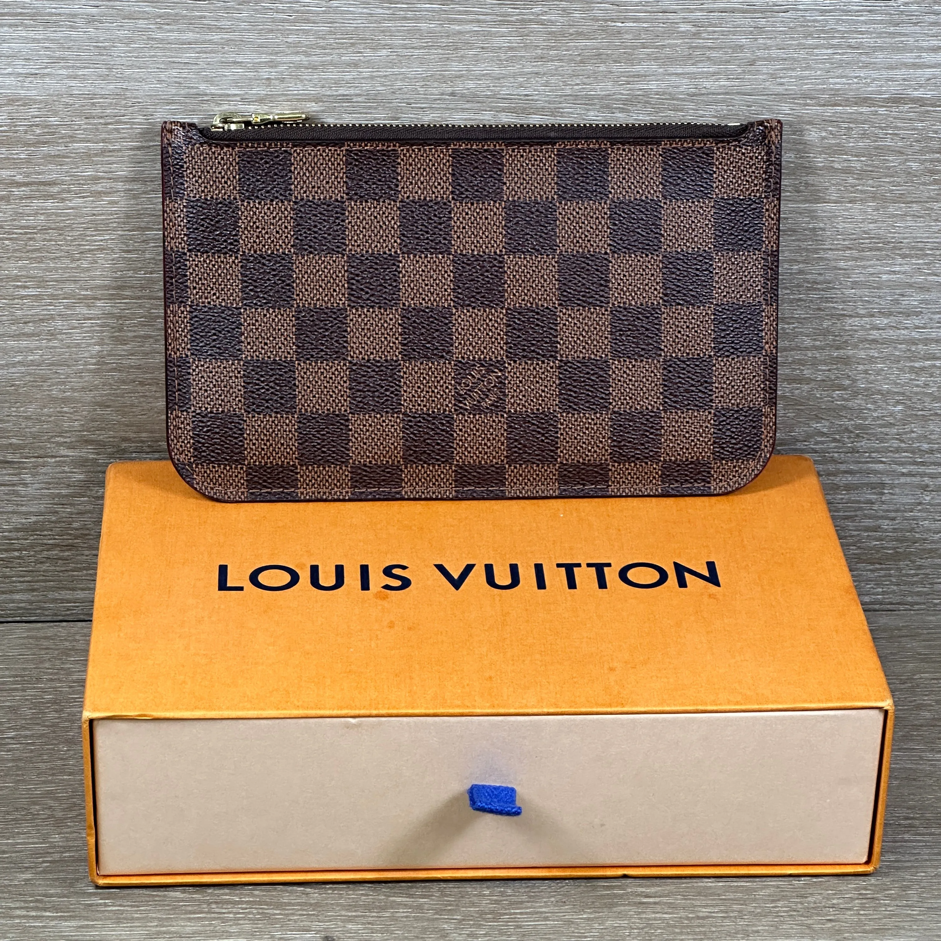 Louis Vuitton Neverfull Pochette - Damier Ebene