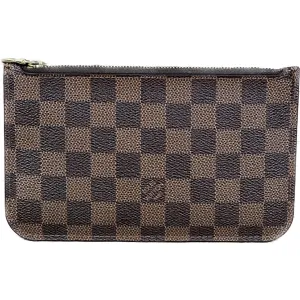 Louis Vuitton Neverfull Pochette - Damier Ebene