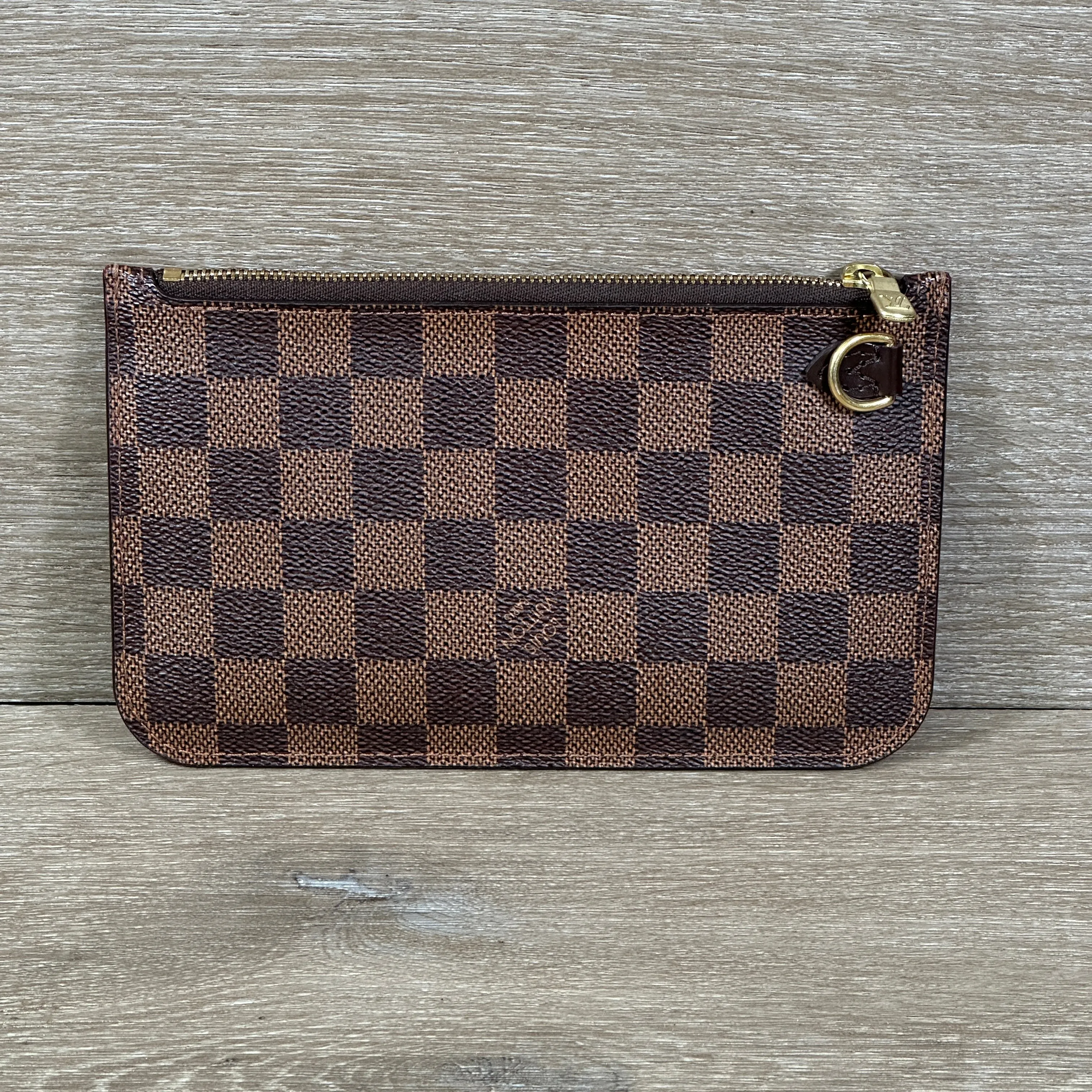 Louis Vuitton Neverfull Pochette - Damier Ebene