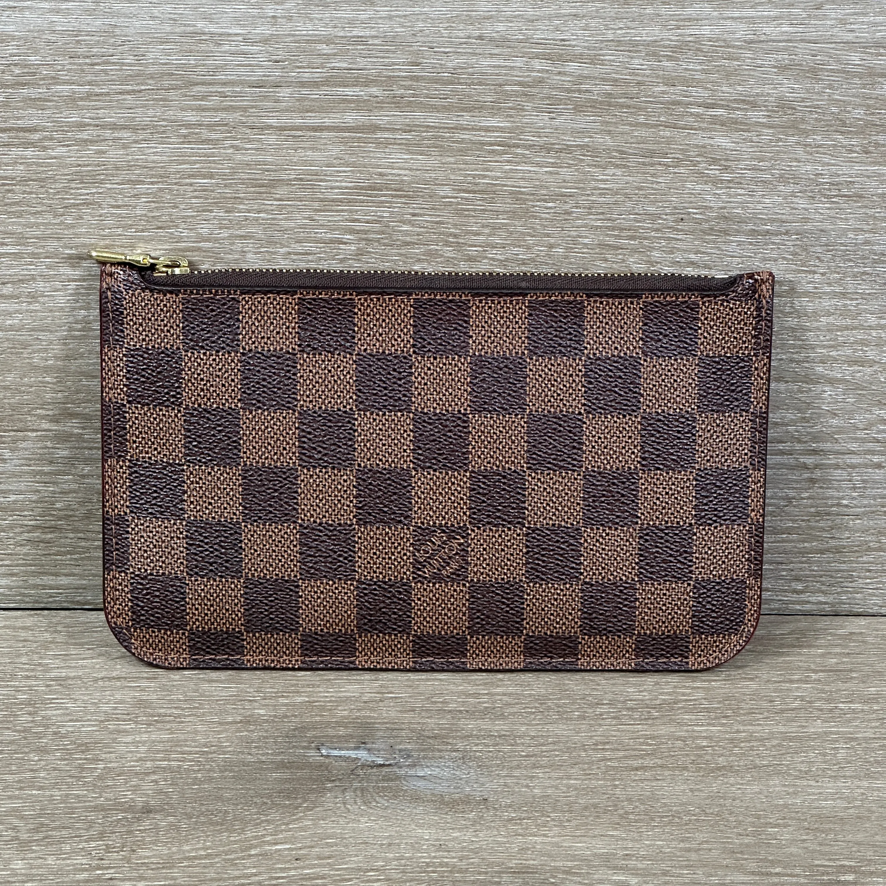 Louis Vuitton Neverfull Pochette - Damier Ebene