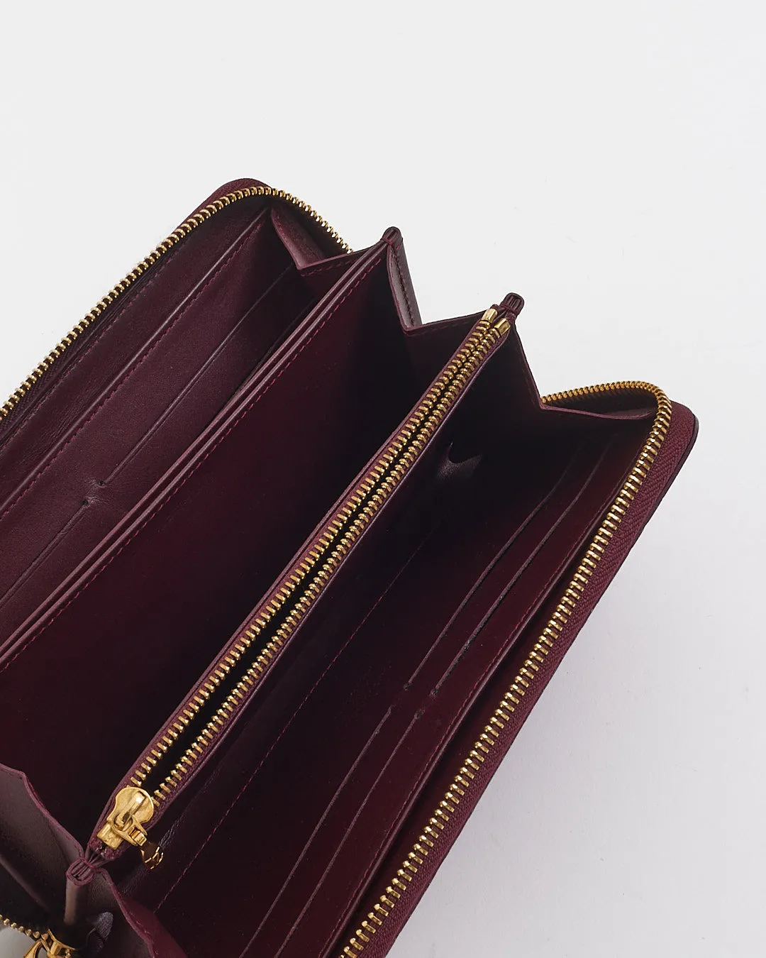 Louis Vuitton Pink Monogram Vernis Leopard Long Zippy Wallet