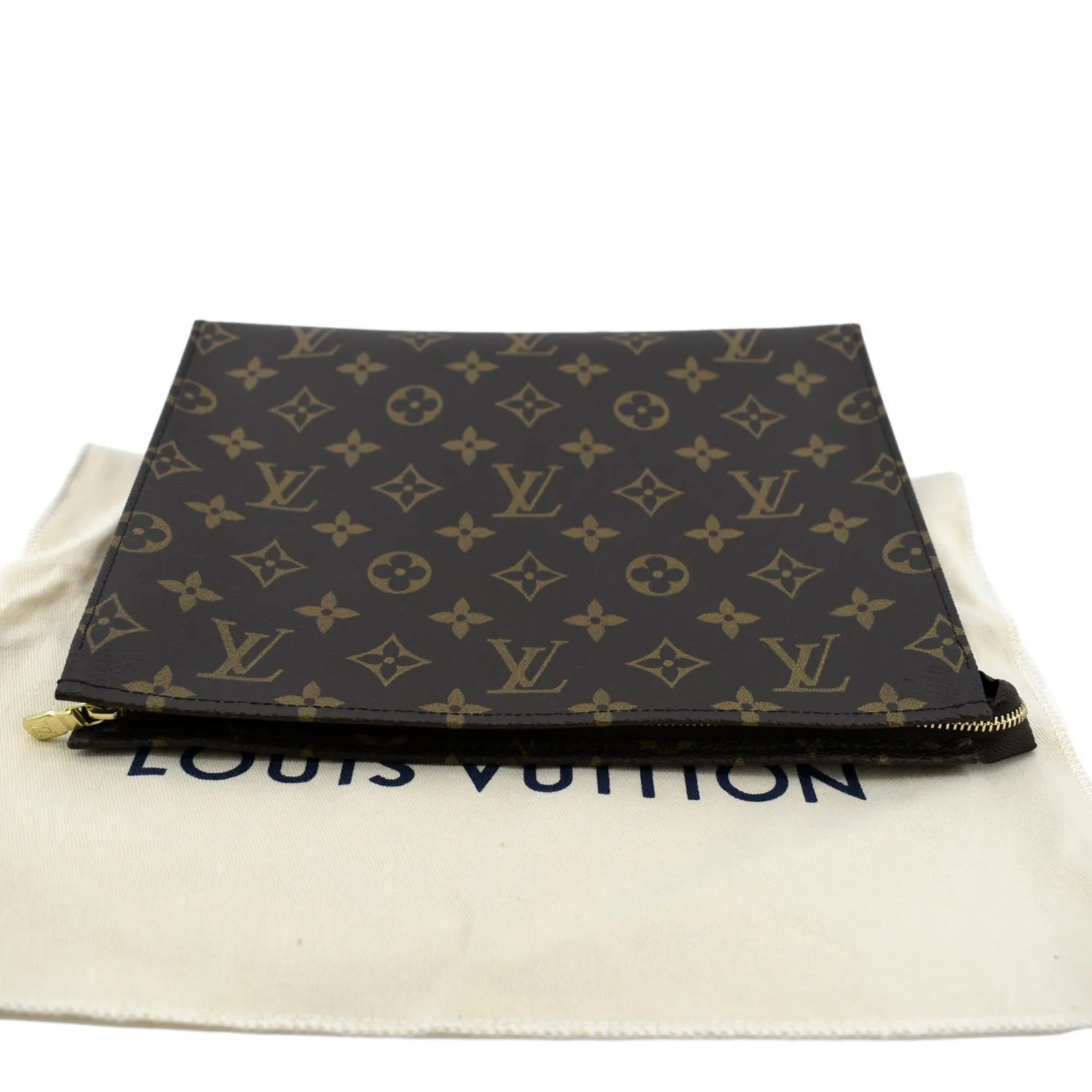 LOUIS VUITTON Toiletry 26 Monogram Canvas Cosmetic Pouch Brown