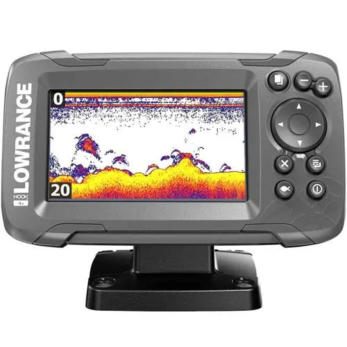 Lowrance Hook² 4x with Bullet Skimmer Transducer