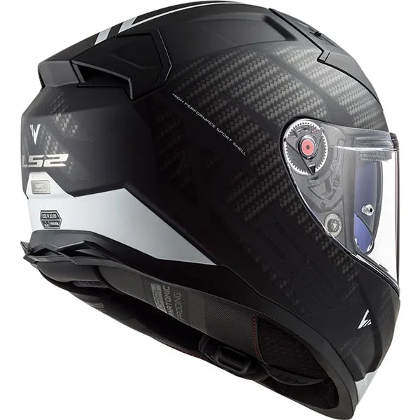 LS2 Citation II Full-Face Motorcycle Helmet - Splitter Graphic