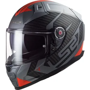 LS2 Citation II Full-Face Motorcycle Helmet - Splitter Graphic