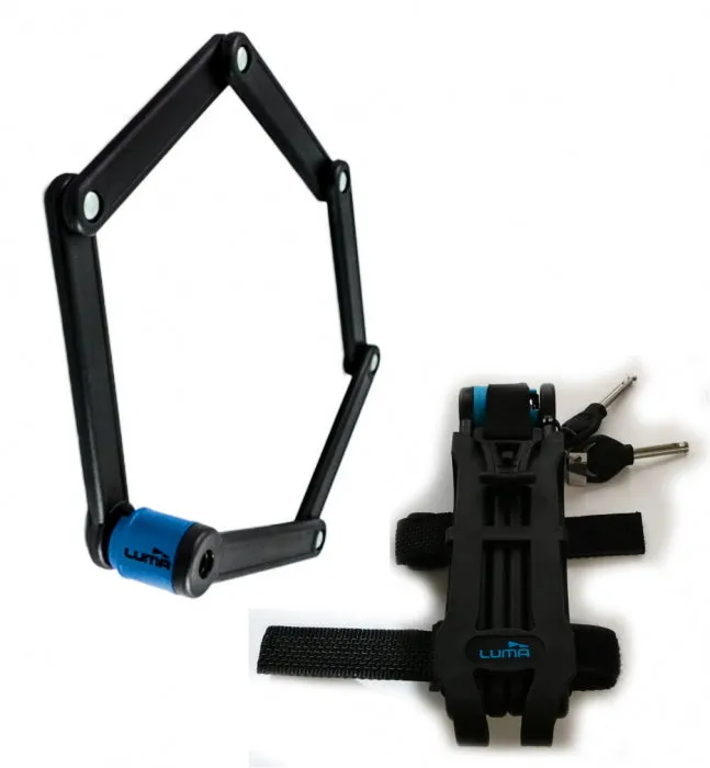 Luma Locks Carpenter Folding Bike Lock | 80cm