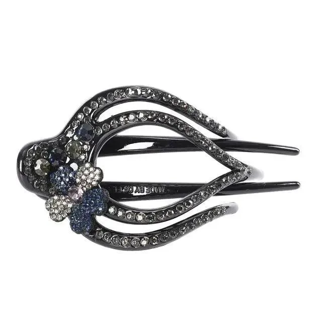 Luxury Charming Flower Heart Hair Clip Barrette For Women Fashion Pearls Design Beautiful Hair Clips For Women