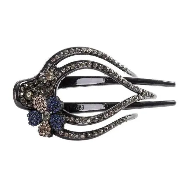 Luxury Charming Flower Heart Hair Clip Barrette For Women Fashion Pearls Design Beautiful Hair Clips For Women