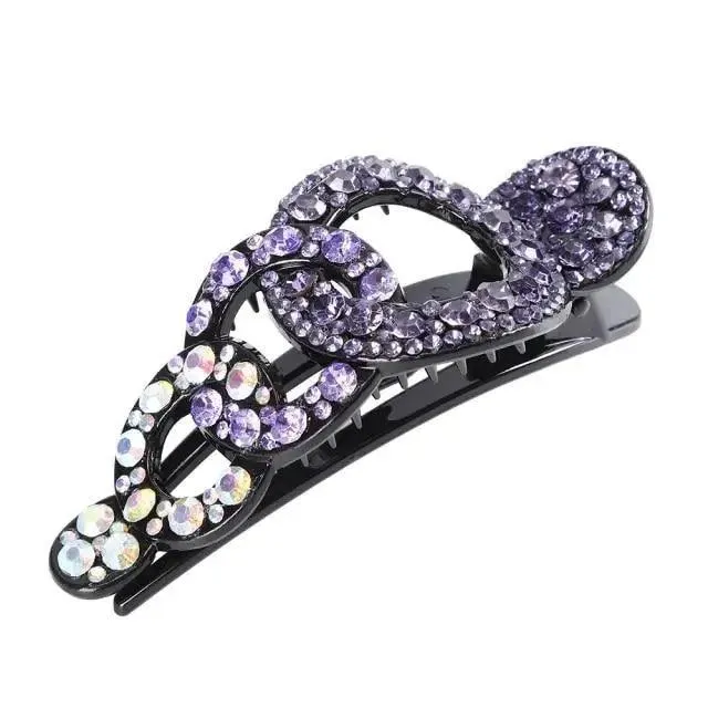 Luxury Charming Flower Heart Hair Clip Barrette For Women Fashion Pearls Design Beautiful Hair Clips For Women