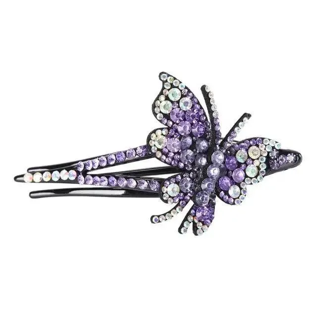 Luxury Charming Flower Heart Hair Clip Barrette For Women Fashion Pearls Design Beautiful Hair Clips For Women