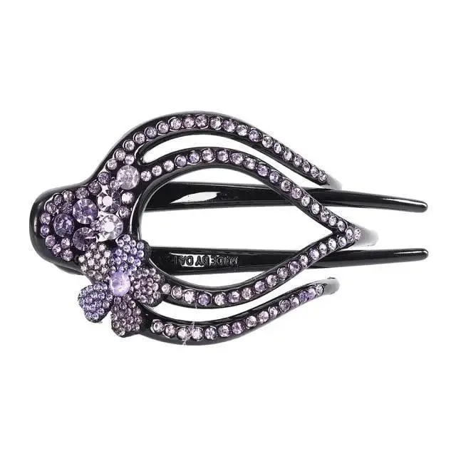 Luxury Charming Flower Heart Hair Clip Barrette For Women Fashion Pearls Design Beautiful Hair Clips For Women