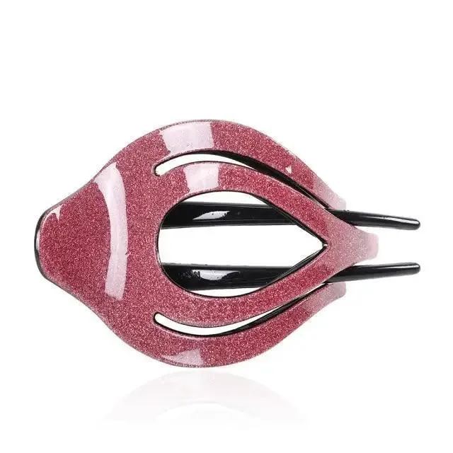 Luxury Charming Flower Heart Hair Clip Barrette For Women Fashion Pearls Design Beautiful Hair Clips For Women