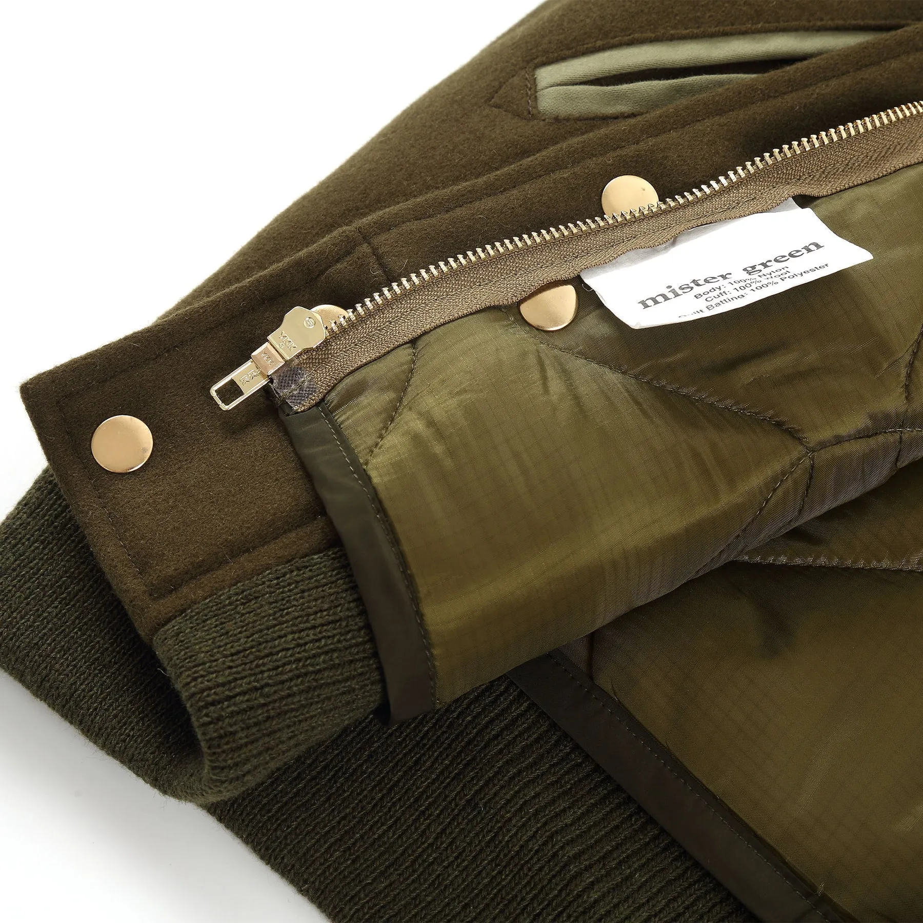 M-65 Varsity Jacket - Earth/Olive