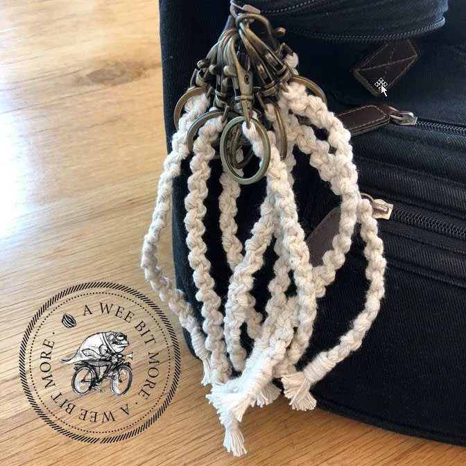 Macramé Key Ring