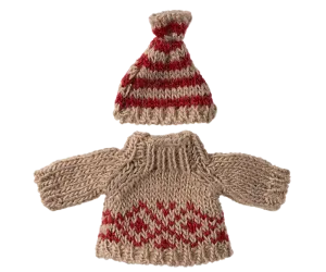 MAILEG KNITTED SWEATER   HAT || MUM MOUSE