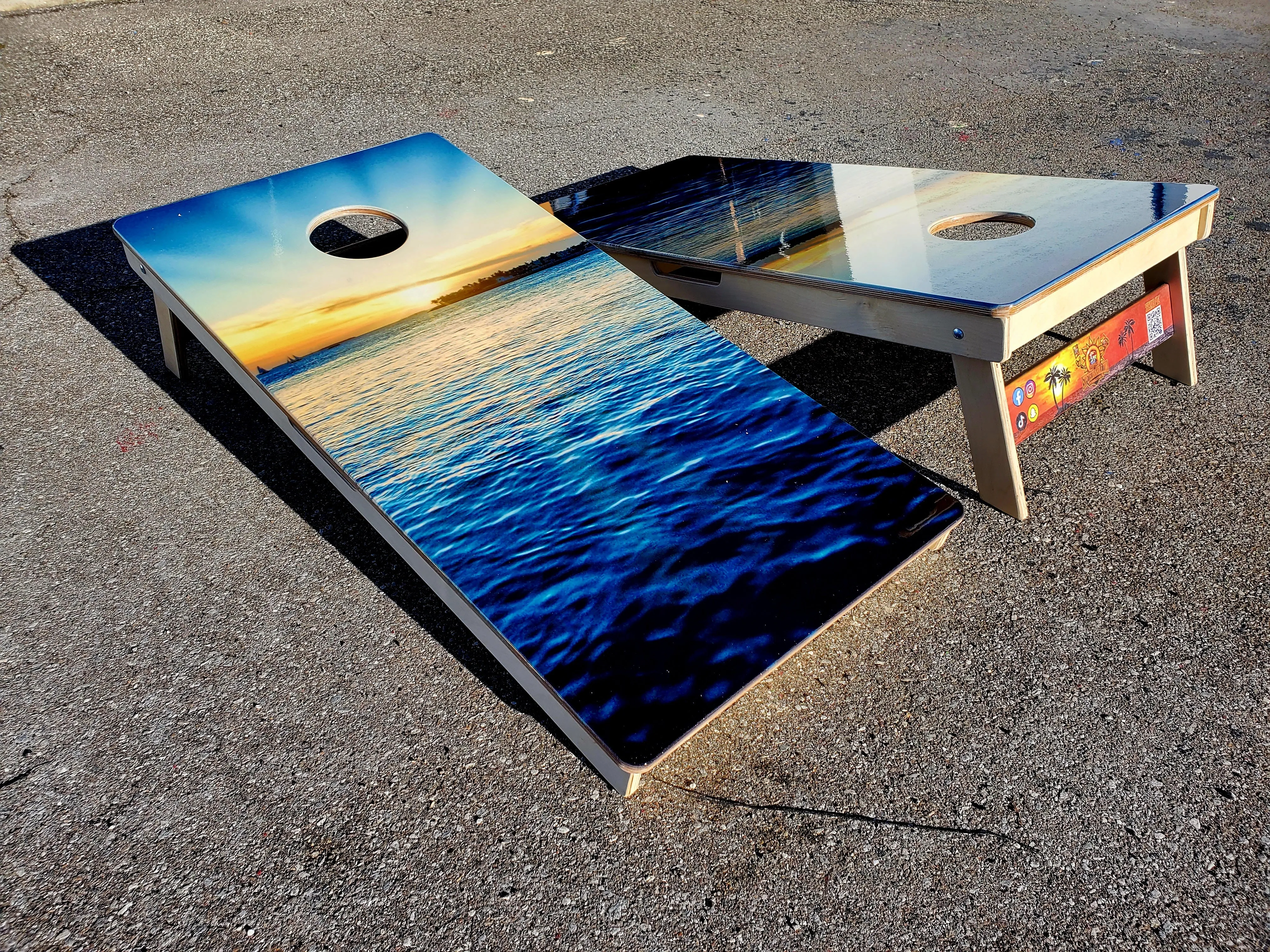 Mallory Square Key West Cornhole Boards