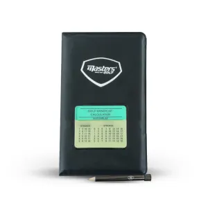 Masters Deluxe Scorecard Holder In Eco Bag
