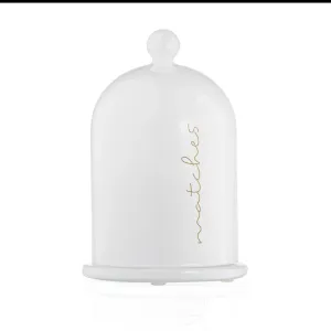 Match holder - Glass dome #12