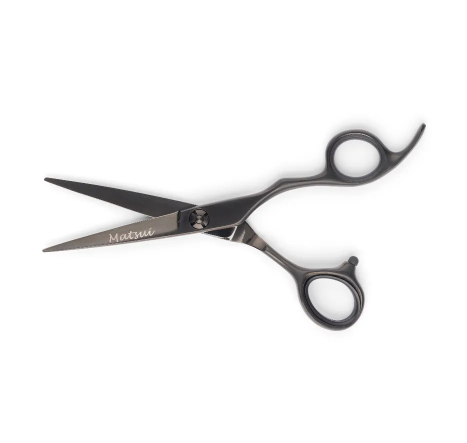 Matsui Lightweight Classic Offset Matte Black Shear Thinner Combo