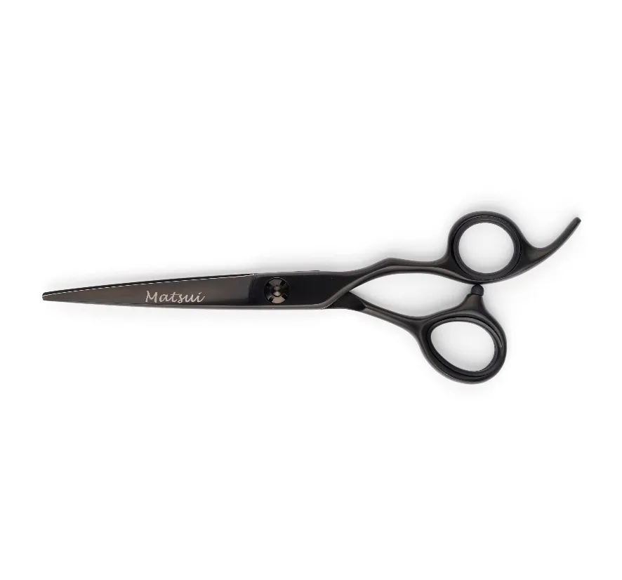 Matsui Lightweight Classic Offset Matte Black Shear Thinner Combo
