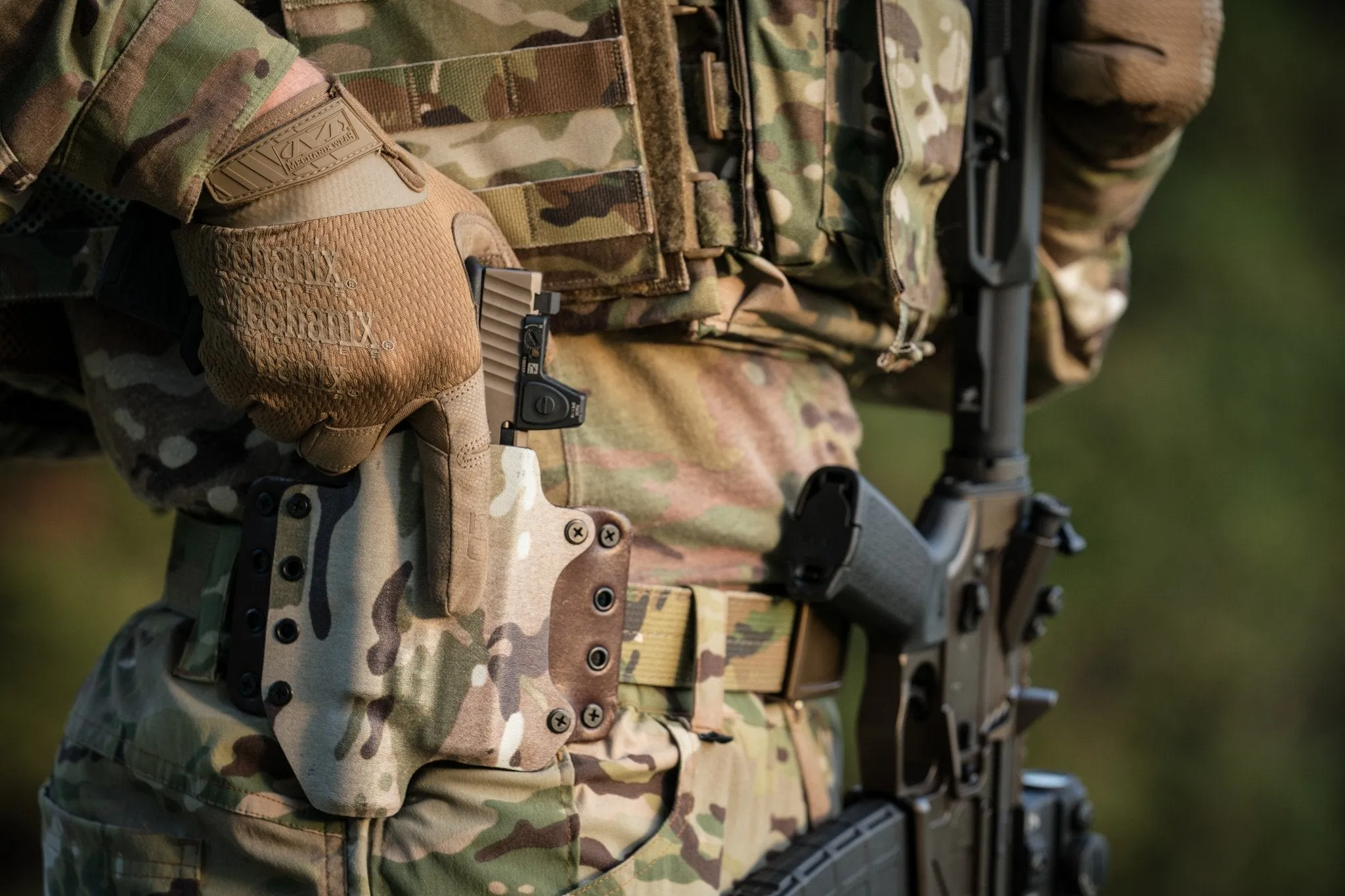 Mechanix Wear Specialty Hi-Dexterity 0.5mm Tactical Shooting Gloves Coyote