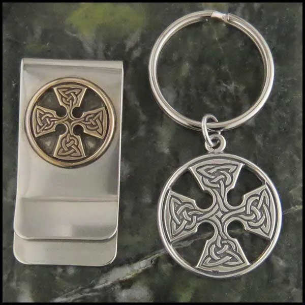Medallion Cross Celtic Men's Set