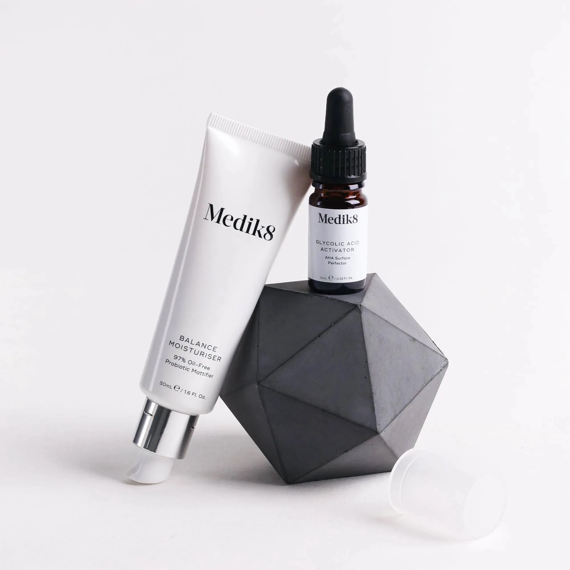 Medik8 Balance Moisturiser with Glycolic Acid Activator