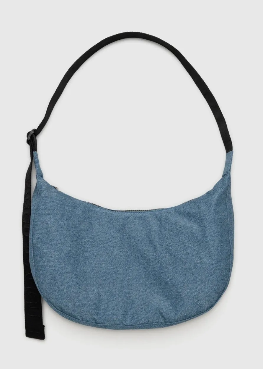 Medium Nylon Crescent Bag