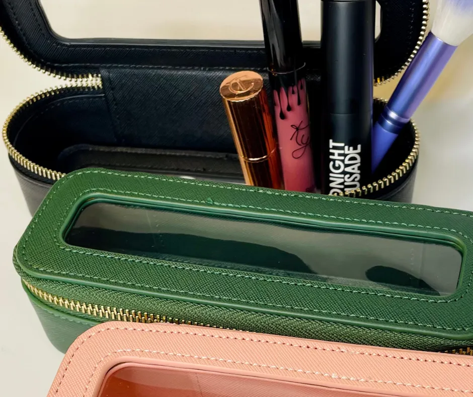 Meet Me There Mini Cosmetic Case - Pink