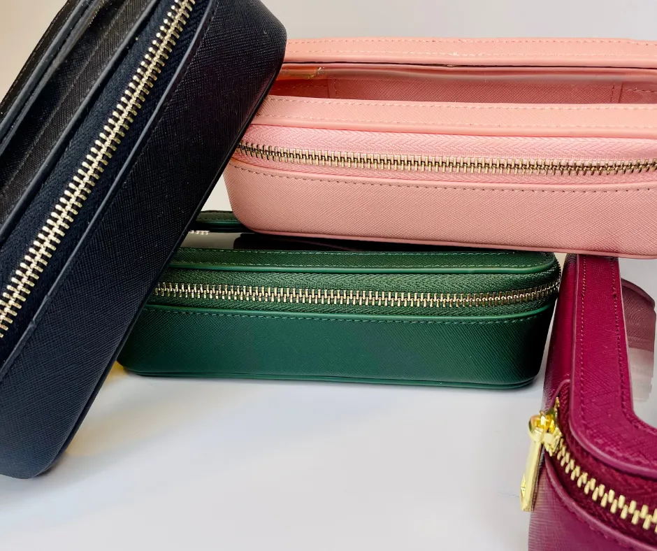 Meet Me There Mini Cosmetic Case - Pink