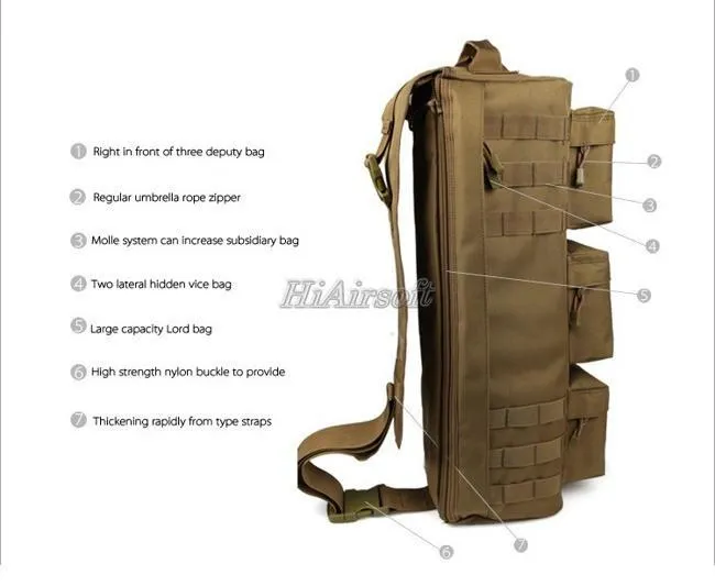 Military Multi-Functional Sling Pack (2 colors)