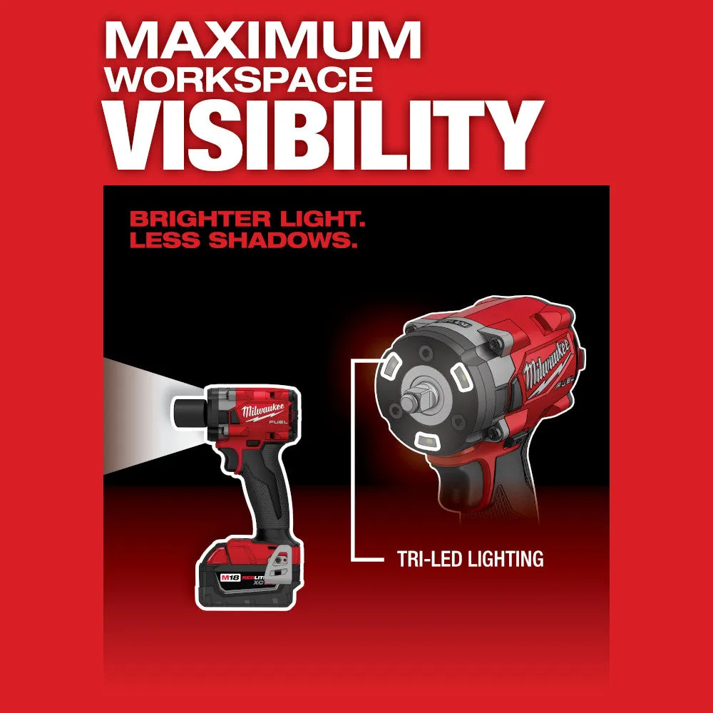 Milwaukee 2991-22 M18 FUEL Compact Impact Wrench & Grinder 2-Tool Combo Kit
