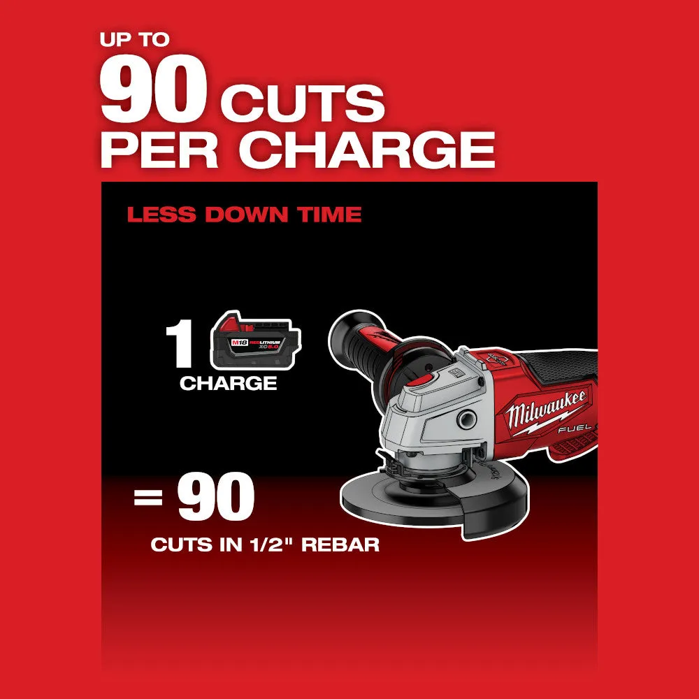 Milwaukee 2991-22 M18 FUEL Compact Impact Wrench & Grinder 2-Tool Combo Kit